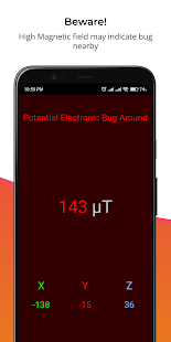 Bug Detector Scanner Screenshot