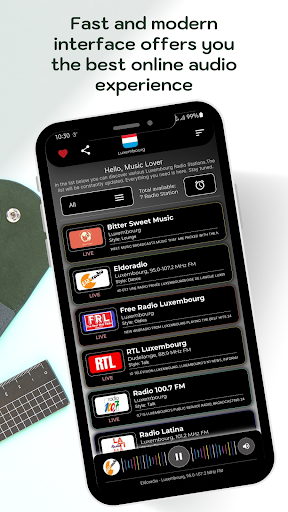 Radio Luxembourg - Online FM Screen 2
