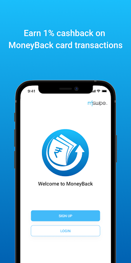 Android application Mswipe Moneyback App screenshort