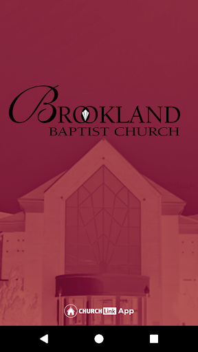 Android application Brookland Baptist Church screenshort