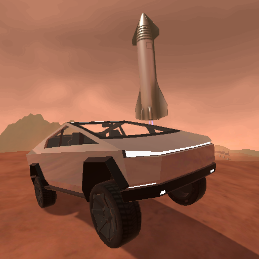 Cybertruck On Mars logo