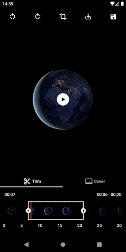 Android application Video Editor: Cut, Crop, Trim screenshort