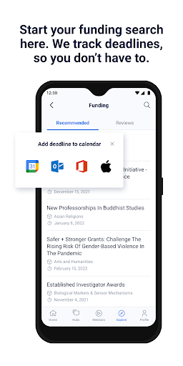Peeref: Science Social Sharing Screen 3