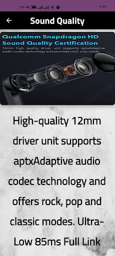 Android application Black Shark JoyBuds Pro guide screenshort