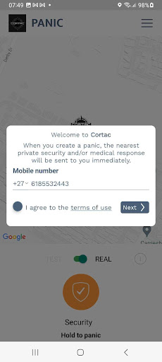 Corsecure Screen 2