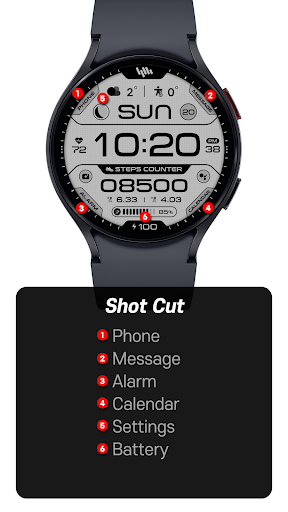 SamWatch Digital V 2 Screen 3