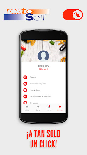 Android application Restoself screenshort