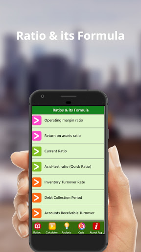 Accounting Ratio Analysis  Calculator