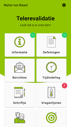 Telerevalidatie.nl Screen 2