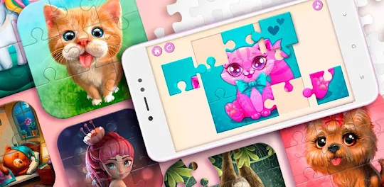 crianças quebra-cabeças menina – Apps no Google Play