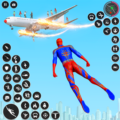 Spider Rope Man Superhero Game 1.0.45 Icon