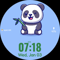 Panda Watch Face