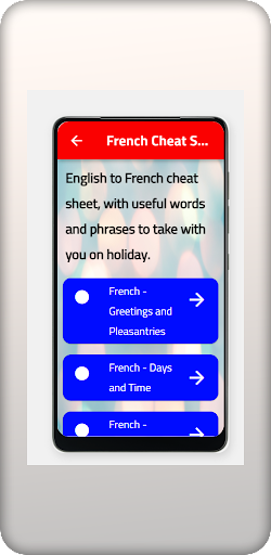 French Cheat Sheet To English