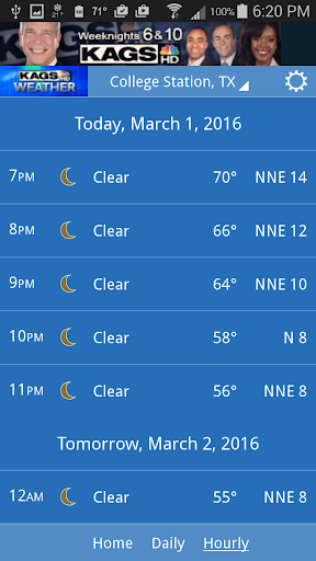 KAGS HD Weather Screen 3