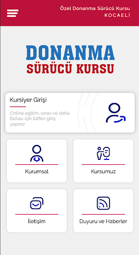 Android application Donanma Sürücü Kursu screenshort
