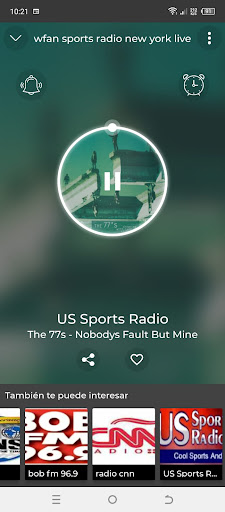 Android application wins news radio new york screenshort