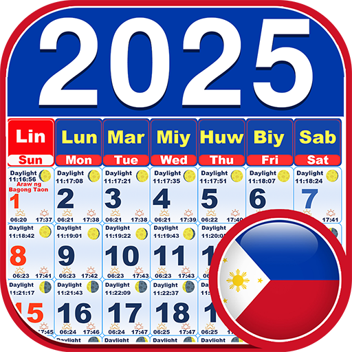 Philippines Calendar 2025 Laai af op Windows