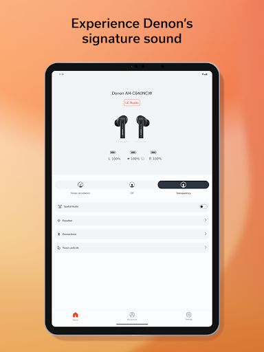 Denon Headphones screenshot 8
