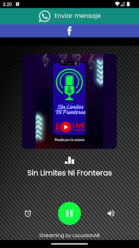 Android application Sin Limites Ni Fronteras screenshort