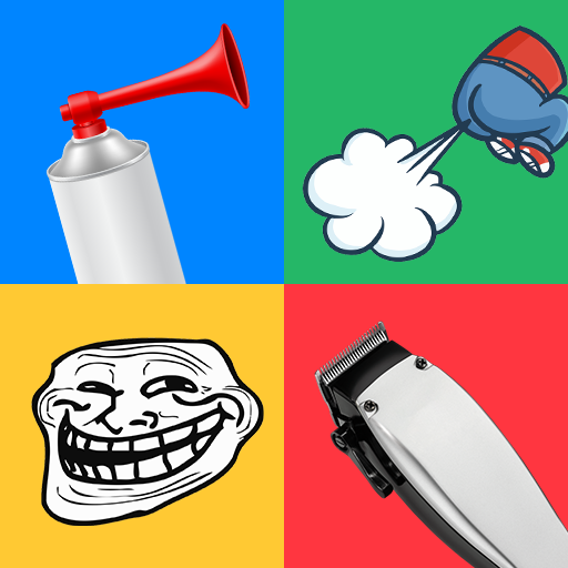 Prank sound: Hair Cut & Fart logo