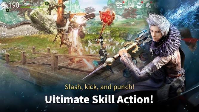 #3. Blade&Soul Revolution (Android) By: Netmarble
