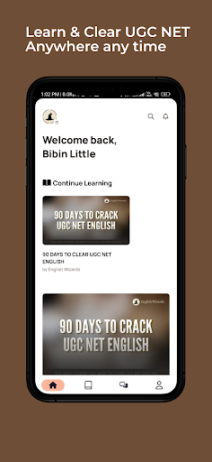 Android application English Wizards | UGC NET/JRF screenshort