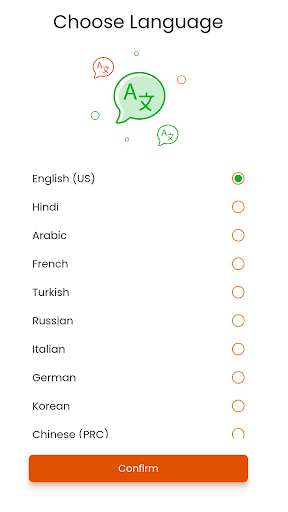 Android application CHAP User screenshort