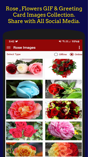 Rose GIF Images Collection. Screen 2