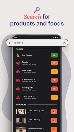 InTolerApp: Histamine & FODMAP Screen 3
