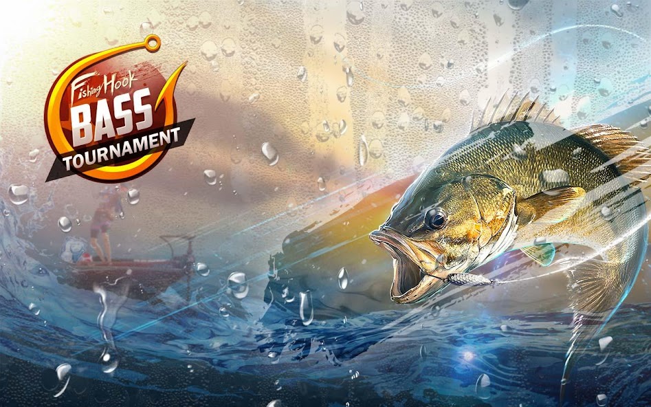 Fishing Hook Bass Tournament banner
