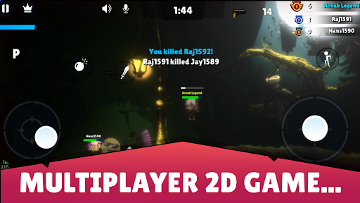 Android application Heptic Showdown screenshort