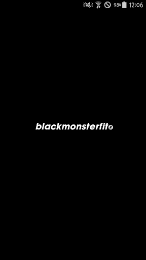 Android application 블랙몬스터핏 screenshort