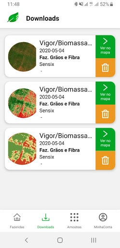 Sensix inField (old) Screen 2