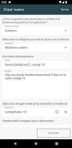 LeioApp Screen 3