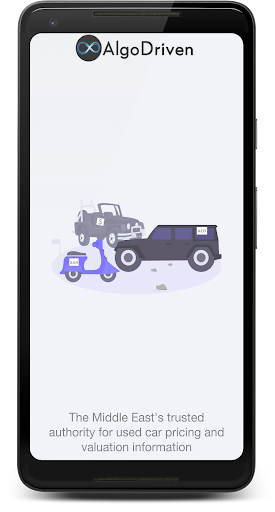 Android application Price My Car screenshort