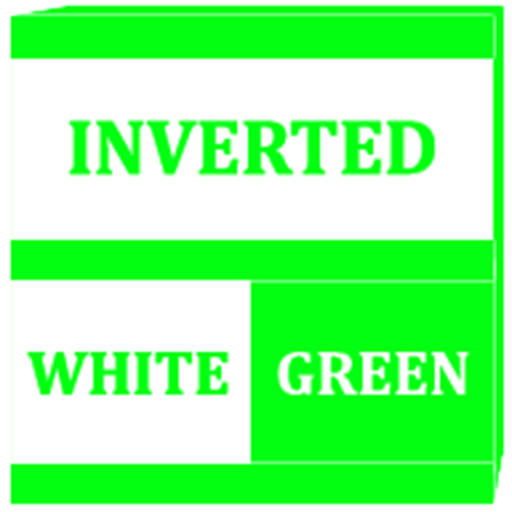 Inverted White Green Icon Pack logo