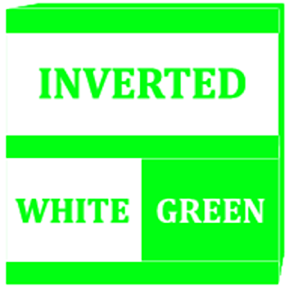Inverted White Green Icon Pack apk