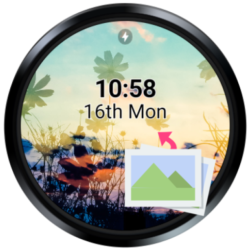 Custom Photo Watch logo