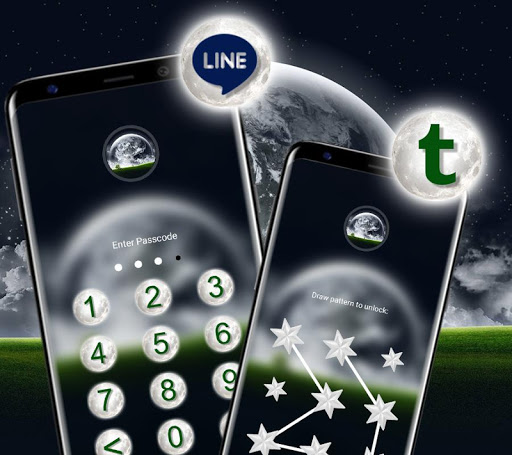 Moon Night Launcher Theme Screen 3