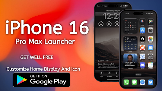 iPhone 16 Pro Max Launcher