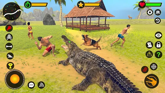 Hungry Crocodile Attack Games