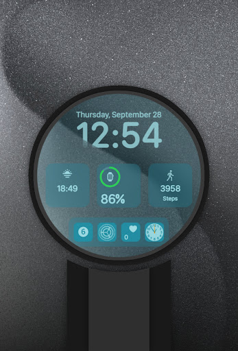 iOS Home Watch Face Screen 3