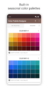 Screenshot 8 Diseñador de paleta de colores android
