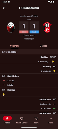 FK Rabotnički Fan App
