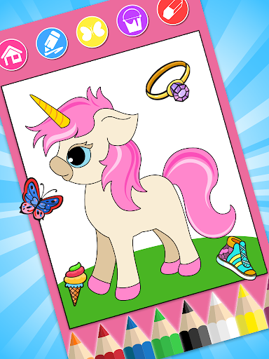 Screenshot of Princess Coloring Book 3