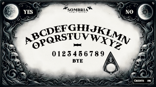 Android application Sombria Spirit Board screenshort