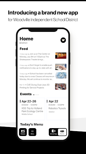 Android application Woodville ISD, TX screenshort