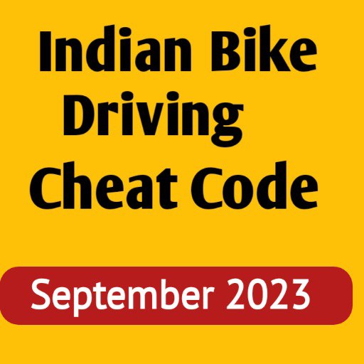 Indian bike driving cheat code logo