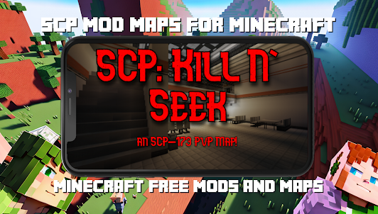 خرائط SCP mod للعبة ماين كرافت