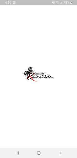 Android application Gaststätte Reiterstübchen screenshort